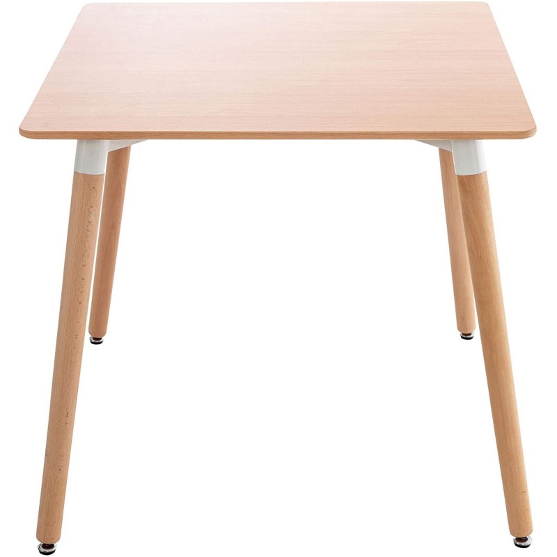 Mesa BERGER, 80x80x75cm, color Negro