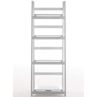 Estantería en Escalera ANDREW, Plegable, en Madera color Blanco 2