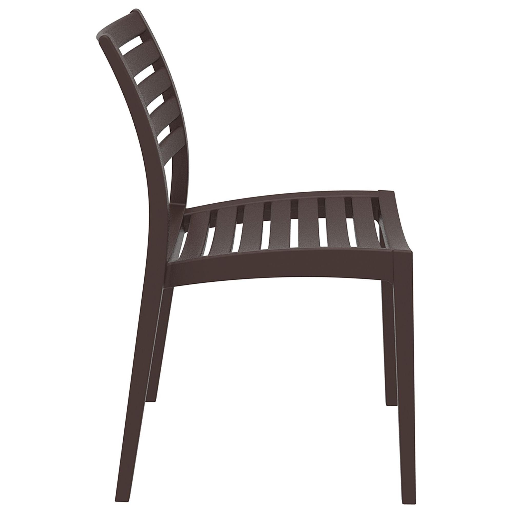 Silla de Confidente HECTOR, Diseño Moderno, Apilable, color Negro