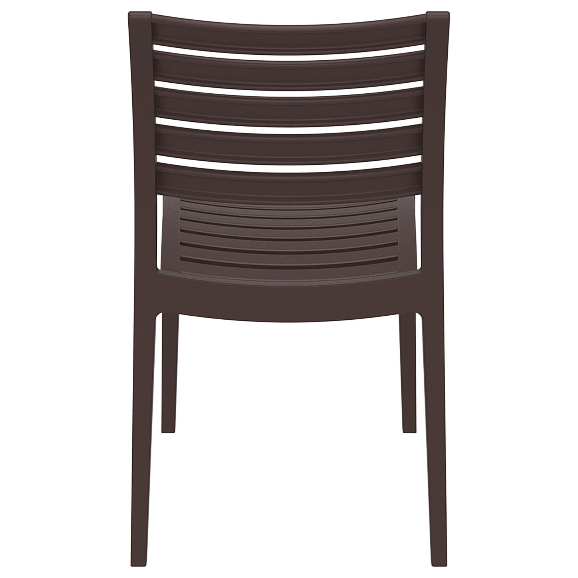 Silla de Confidente HECTOR, Diseño Moderno, Apilable, color Negro