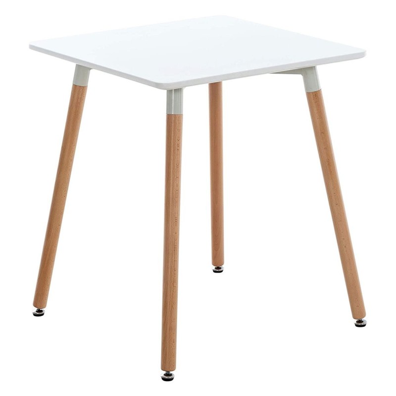 Mesa BERGER, 60x60x70 cm, color Blanco