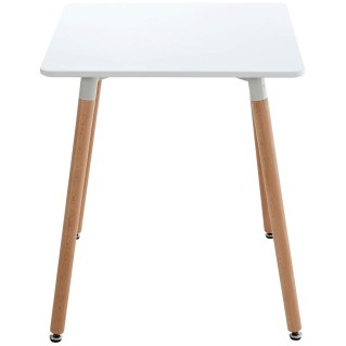 Mesa BERGER, 60x60x70 cm, color Blanco 2