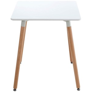 Mesa BERGER, 60x60x70 cm, color Blanco