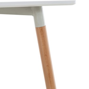 Mesa BERGER, 60x60x70 cm, color Blanco