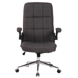 Silla de Oficina FLEXI TELA, Brazos Abatibles, color Negro