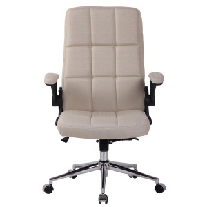 Silla de Oficina FLEXI TELA, Brazos Abatibles, color Negro