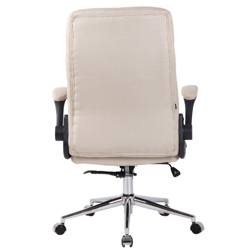 Silla de Oficina FLEXI TELA, Brazos Abatibles, color Negro