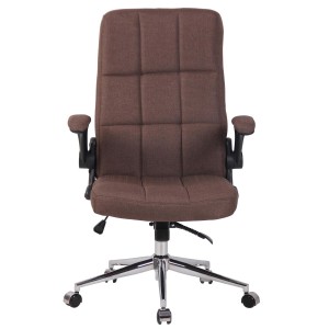Silla de Oficina FLEXI TELA, Brazos Abatibles, color Negro