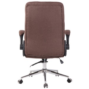 Silla de Oficina FLEXI TELA, Brazos Abatibles, color Negro