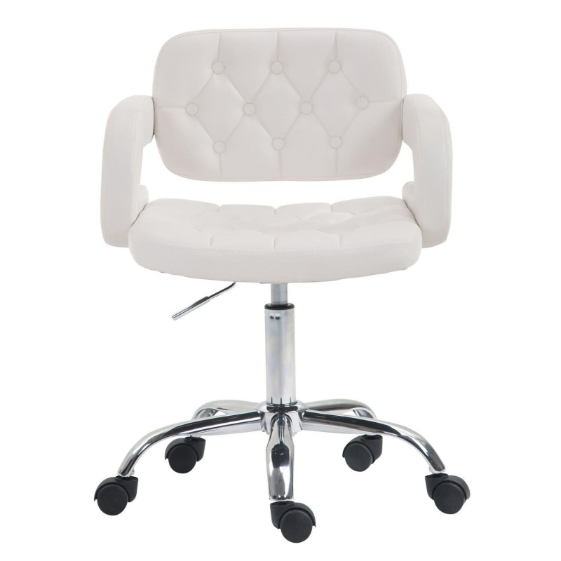 Silla de Oficina SAMSON en piel color negro