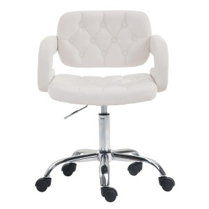 Silla de Oficina SAMSON en piel color negro