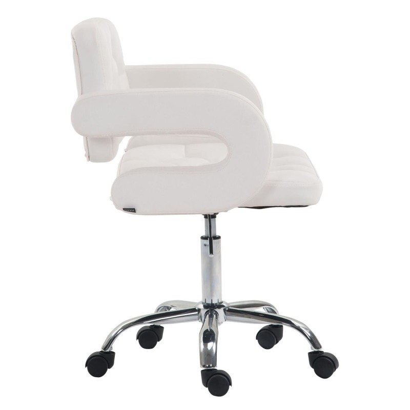 Silla de Oficina SAMSON en piel color negro
