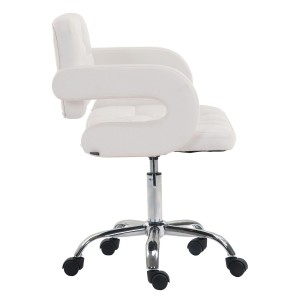Silla de Oficina SAMSON en piel color negro