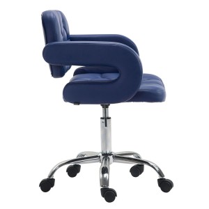 Silla de Oficina SAMSON en piel color negro
