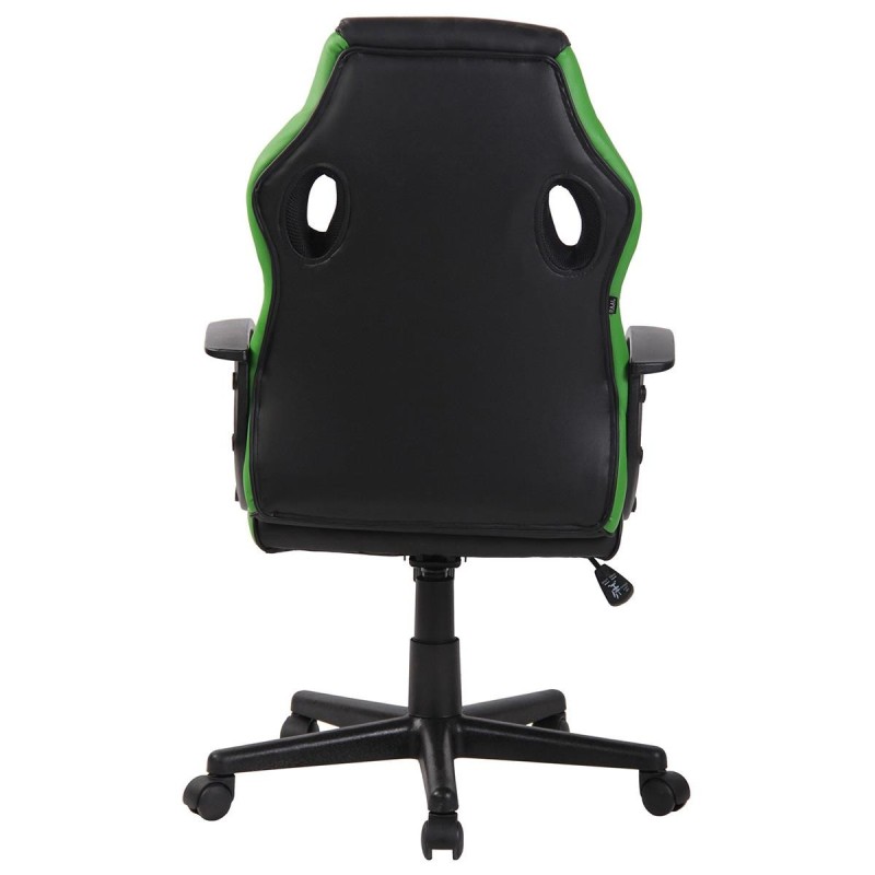 Silla Gaming DELI, en Malla y Piel, color Negro