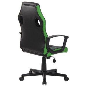 Silla Gaming DELI, en Malla y Piel, color Negro