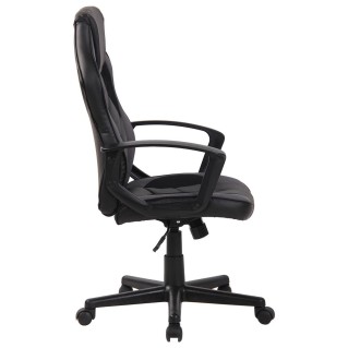 Silla Gaming DELI, en Malla y Piel, color Negro 2