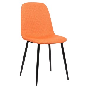 Silla de Confidente DOGMA, en tela color negro