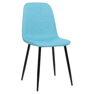 Silla de Confidente DOGMA, en tela color negro