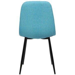 Silla de Confidente DOGMA, en tela color negro