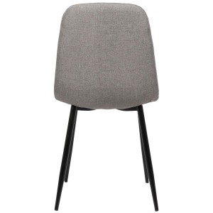 Silla de Confidente DOGMA, en tela color negro
