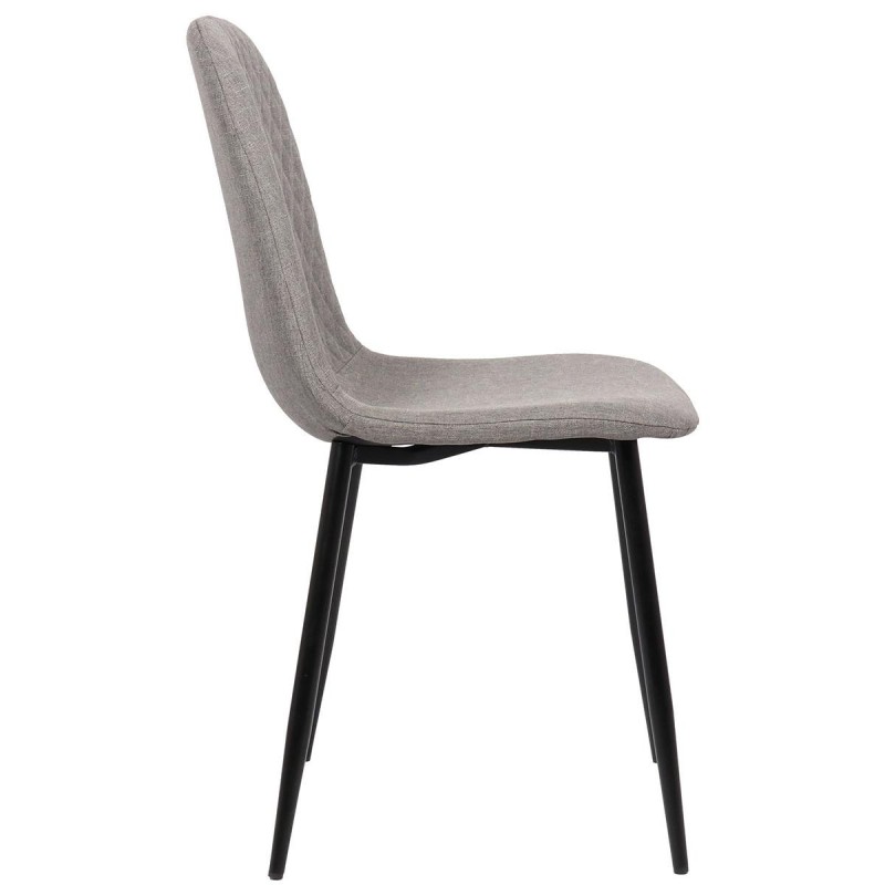 Silla de Confidente DOGMA, en tela color negro