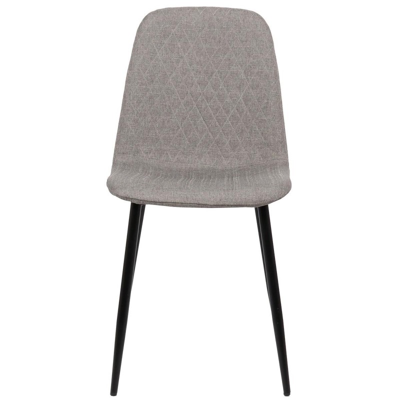 Silla de Confidente DOGMA, en tela color negro