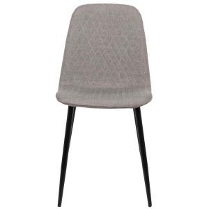Silla de Confidente DOGMA, en tela color negro