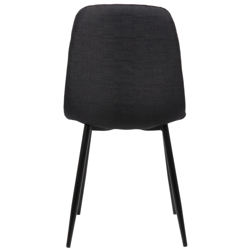 Silla de Confidente DOGMA, en tela color negro