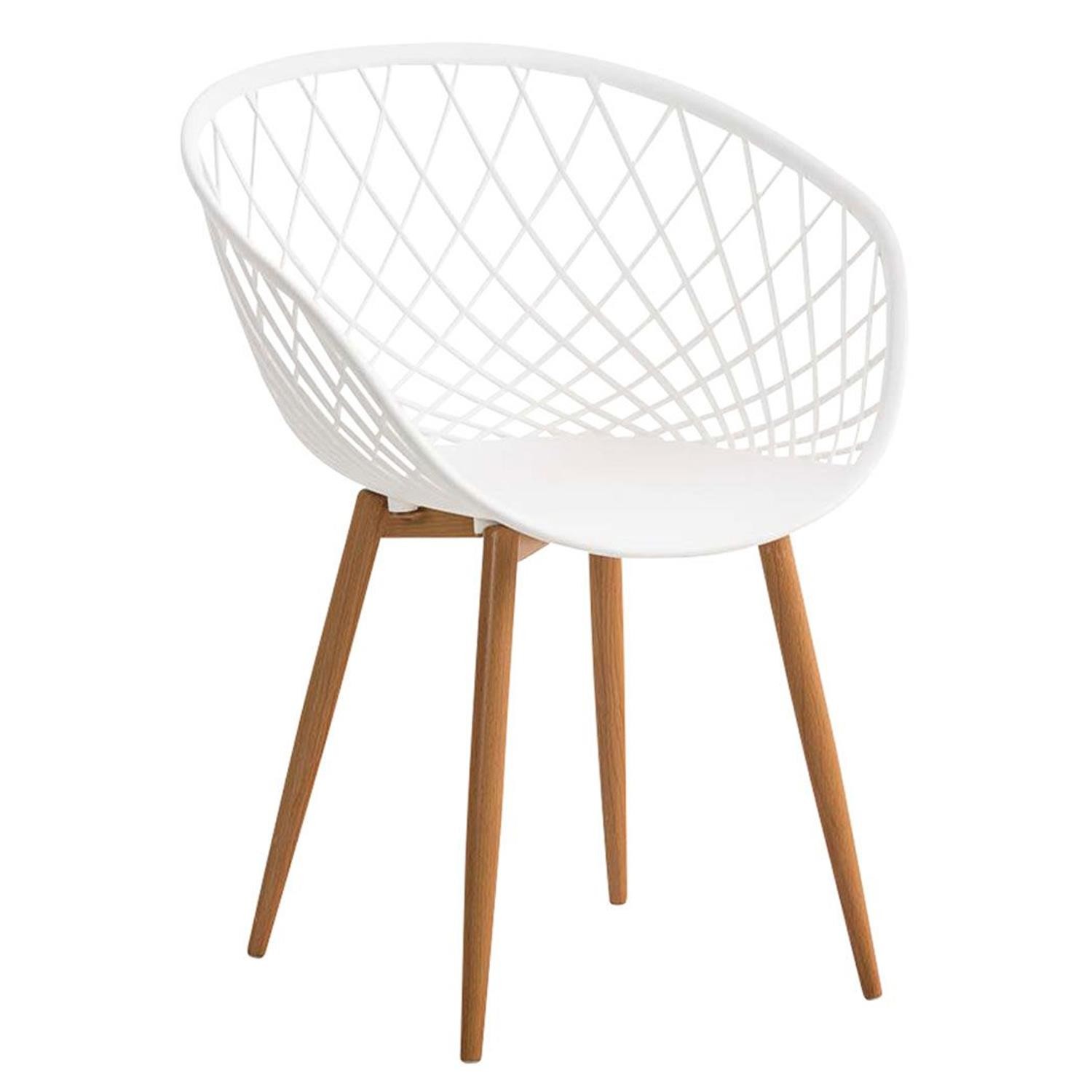Silla de Confidente TROPIC, Exclusivo Diseño Moderno, Estructura de Metálica, en color Negro