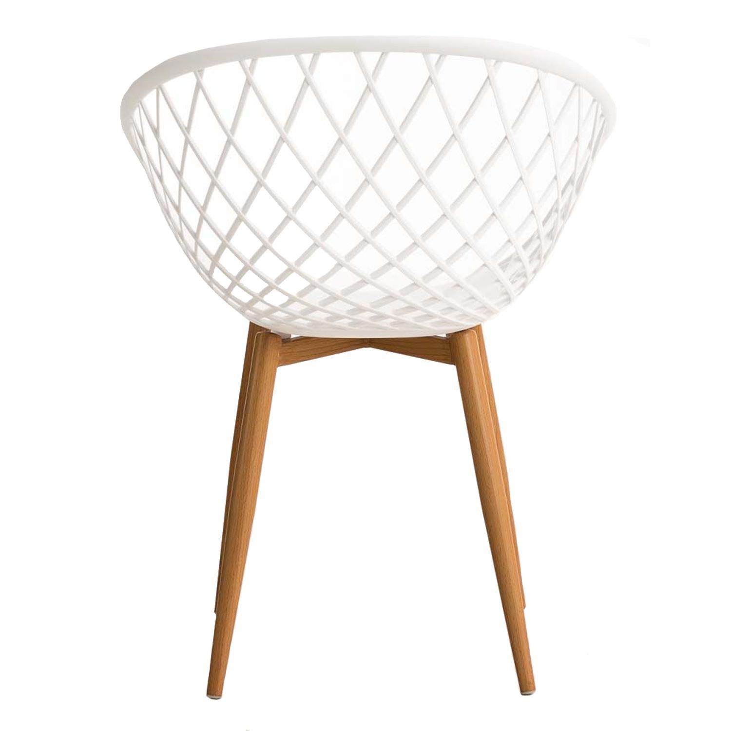 Silla de Confidente TROPIC, Exclusivo Diseño Moderno, Estructura de Metálica, en color Negro