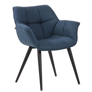 Silla de Confidente TESLA TELA color Azul
