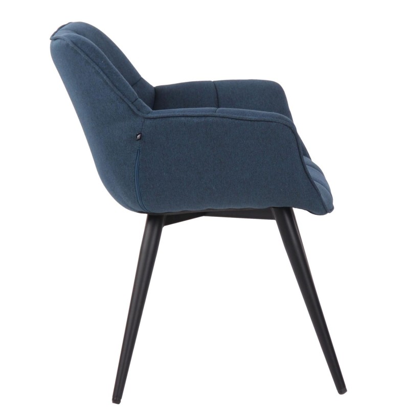 Silla de Confidente TESLA TELA color Azul