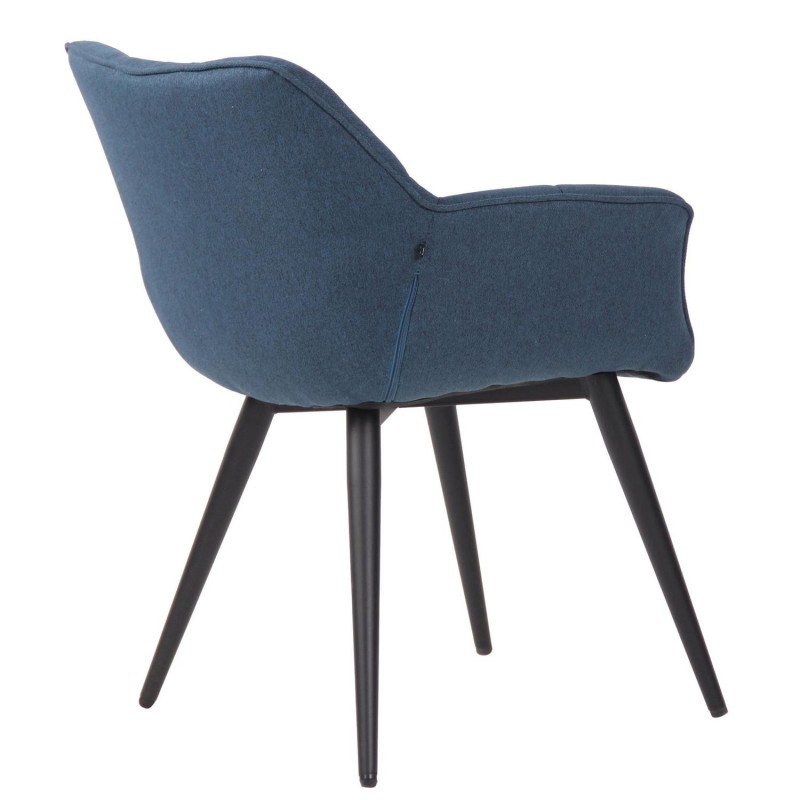 Silla de Confidente TESLA TELA color Azul