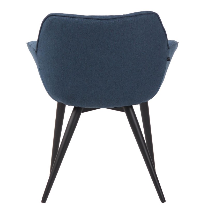 Silla de Confidente TESLA TELA color Azul