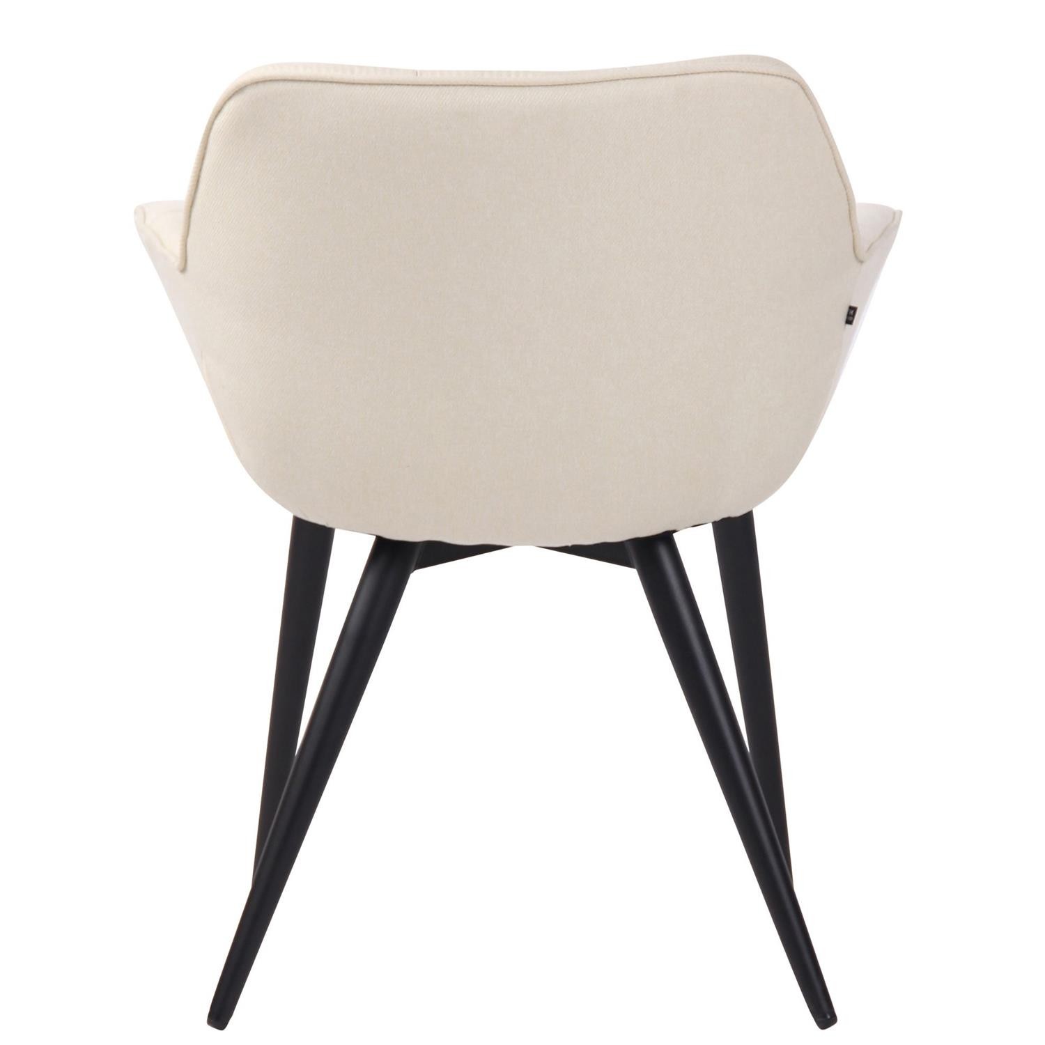 Silla de Confidente TESLA TELA, Estructura Metálica, Grueso Acolchado, color Azul