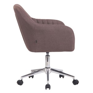 Silla de Oficina FOCUS TELA, Gran acolchado, en color negro