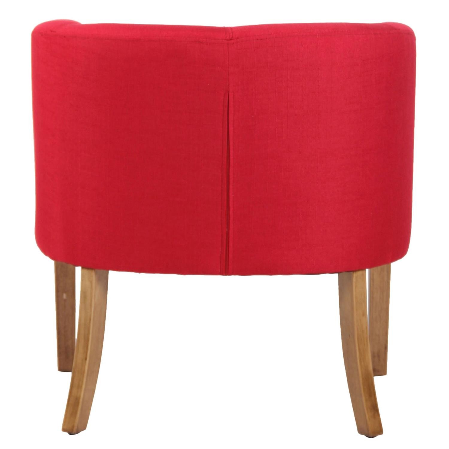 Silla de Confidente THEO, Patas de Madera Claras, en Tela color Negro