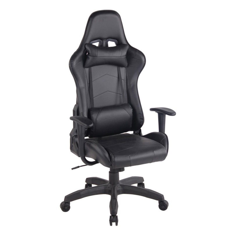 Silla Gaming DARIUS en Piel Negro