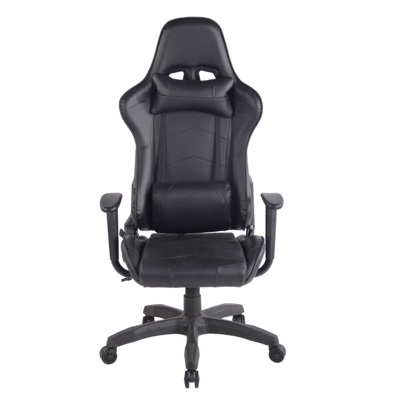 Silla Gaming DARIUS en Piel Negro