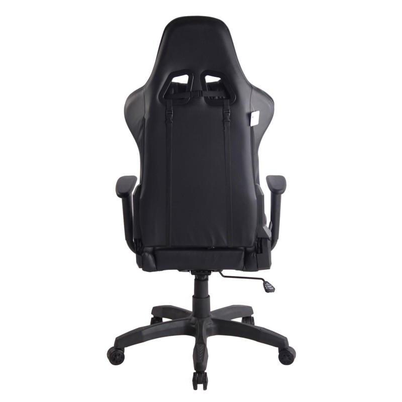 Silla Gaming DARIUS en Piel Negro