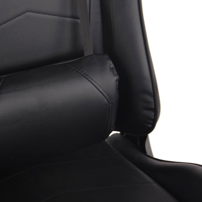 Silla Gaming DARIUS en Piel Negro