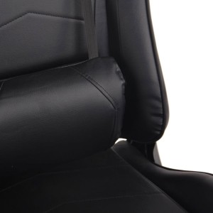 Silla Gaming DARIUS en Piel Negro