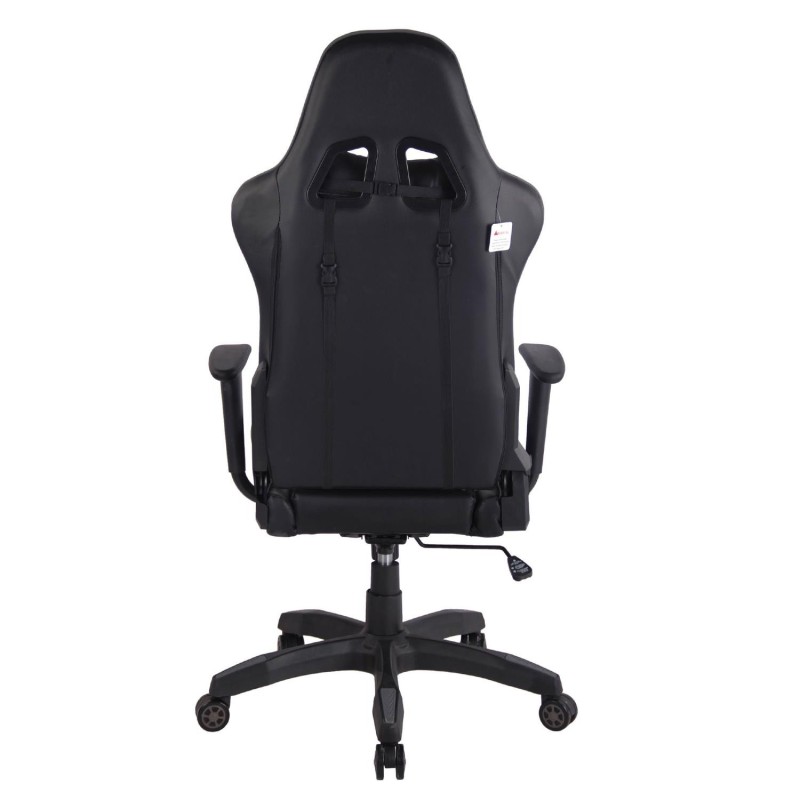 Silla Gaming DARIUS en Piel Negro