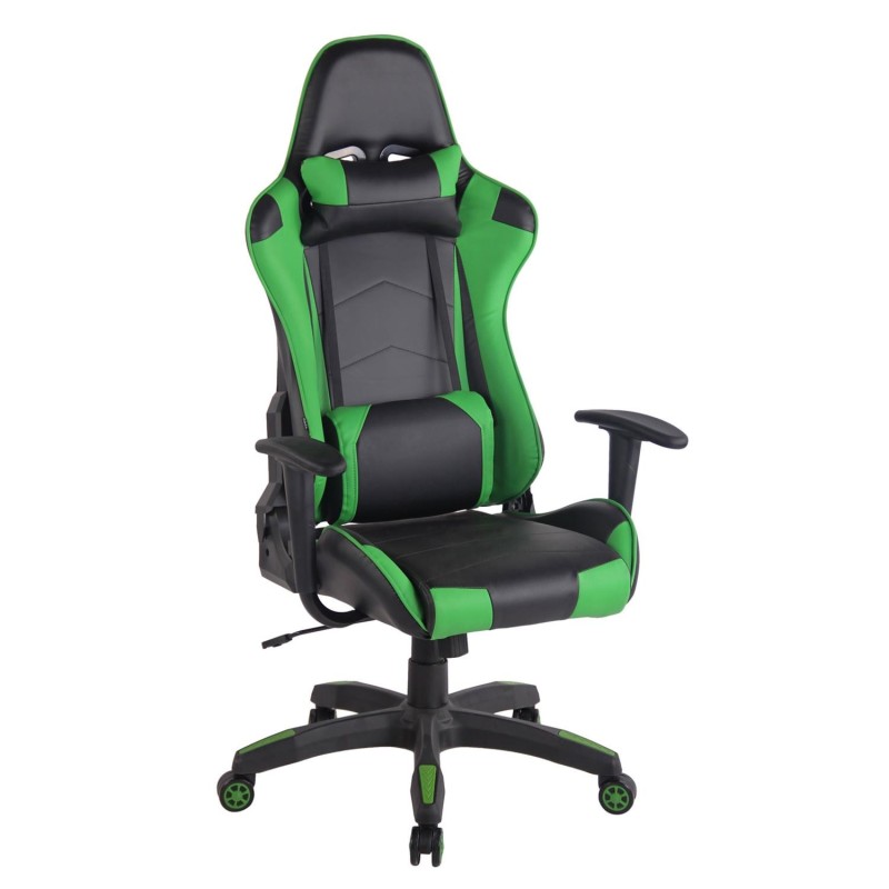 Silla Gaming DARIUS en Piel Negro