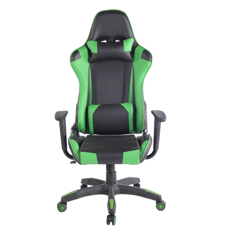 Silla Gaming DARIUS en Piel Negro