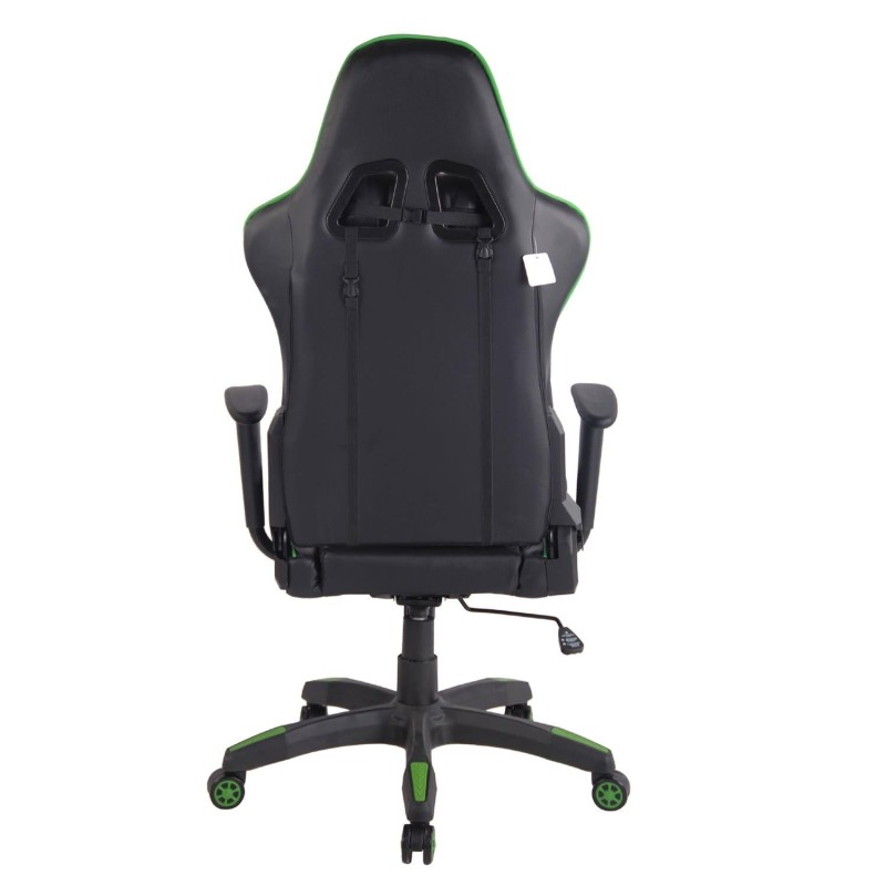 Silla Gaming DARIUS en Piel Negro