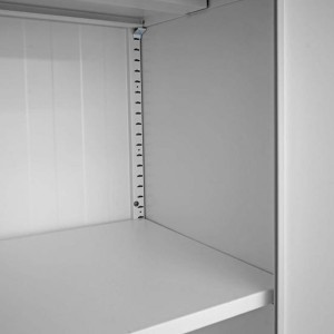 Armario DENZEL, 185x90x40 cm, en Acero color Blanco