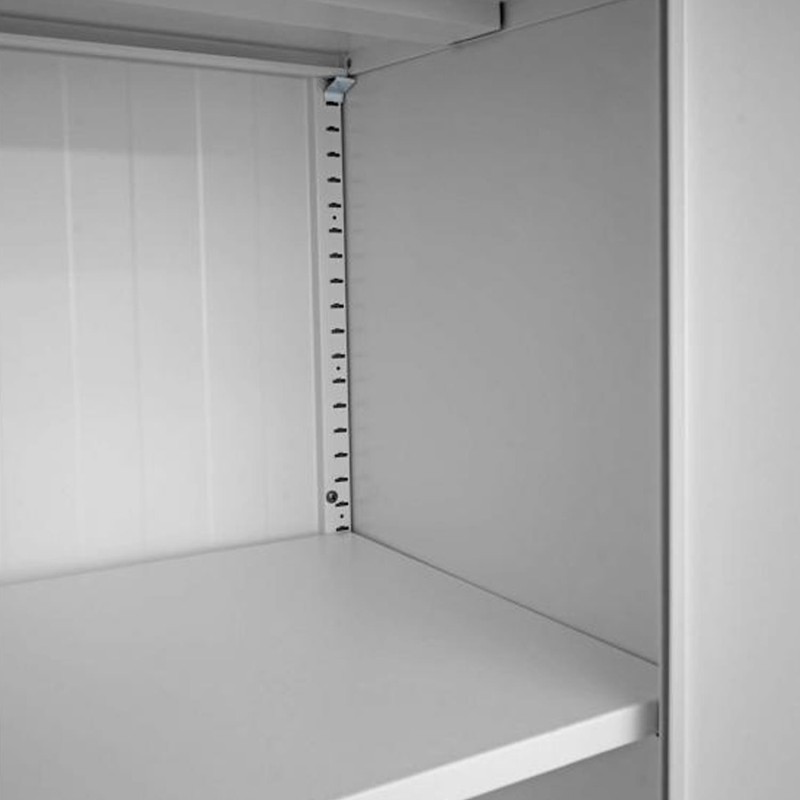 Armario SASKI, 140x90x40 cm, en Acero color Blanco
