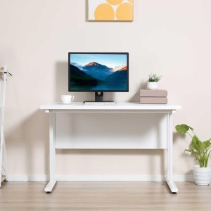 Mesa de Oficina MADAGASCAR, 120x60x75 cm, en Madera color Blanco